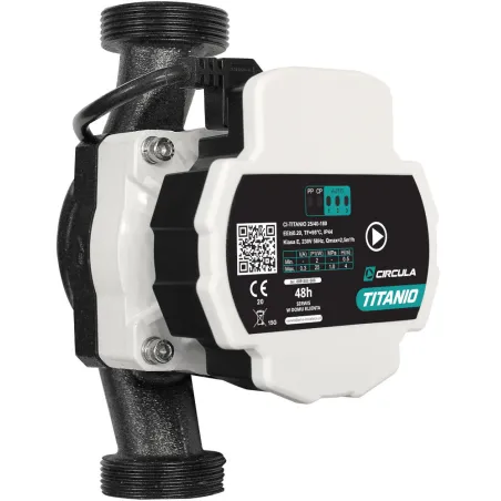 Circula Titanio Pompa obiegowa C.O. 25/80 180 PWM