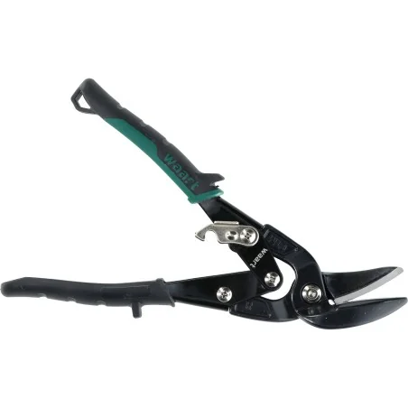 Nożyce do blachy 250 mm, CR-MO, zielone-prawe, heavy duty