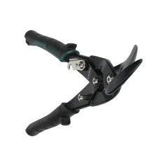 Nożyce do blachy 250 mm, CR-MO, zielone-prawe, heavy duty waart