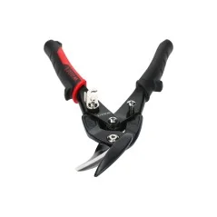 Nożyce do blachy 250 mm, CR-MO, czerwone-lewe, heavy duty