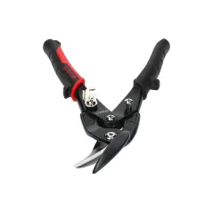 Nożyce do blachy 250 mm, CR-MO, czerwone-lewe, heavy duty, waart