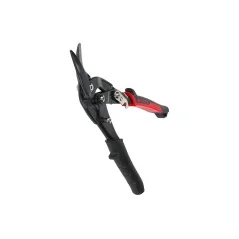 Nożyce do blachy 250 mm, CR-MO, czerwone-lewe, heavy duty