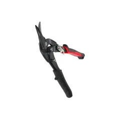 Nożyce do blachy 250 mm, CR-MO, czerwone-lewe, heavy duty, waart