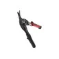 Nożyce do blachy 250 mm, CR-MO, czerwone-lewe, heavy duty
