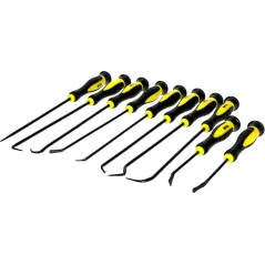 Zestaw haczyków długich 10 szt., Drel