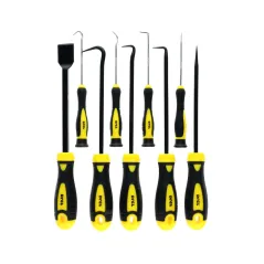 Zestaw haczyków i łapka 9 szt.