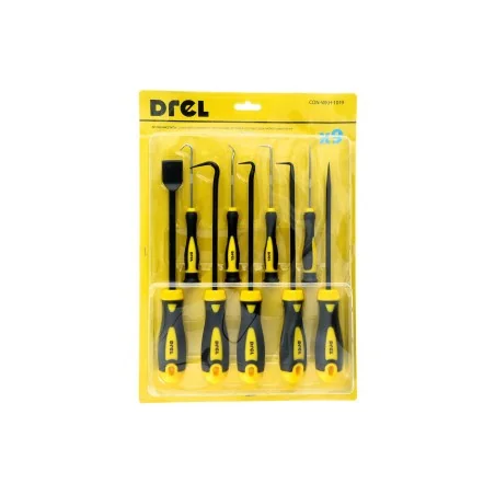 Zestaw haczyków i łapka 9 szt.