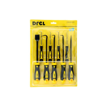 Zestaw haczyków i łapka 9 szt.