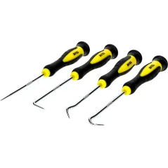 Zestaw haczyków i łapka 9 szt., Drel