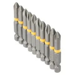 Końcówki wkrętakowe krzyżowe PH2 x 50 mm, 10 szt.