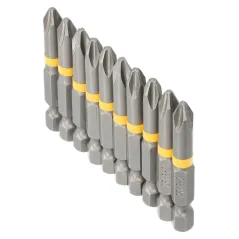 Końcówki wkrętakowe krzyżowe PH2 x 50 mm, 10 szt.