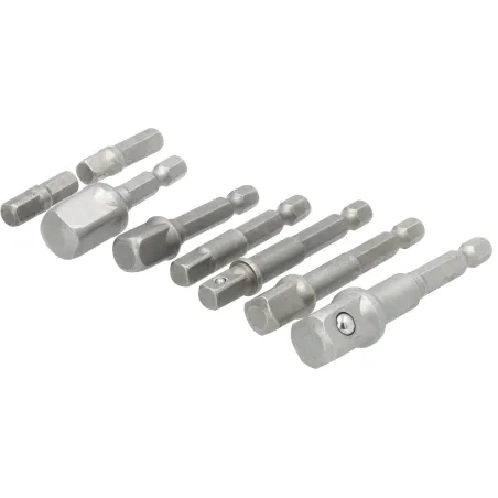 Zestaw adapterów do nasadek, kpl. 8 szt.