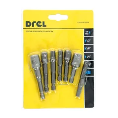 Zestaw adapterów do nasadek, kpl. 8 szt.