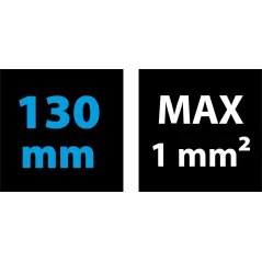 Szczypce tnące boczne, 130 mm, precyzyjne, Drel, B2B