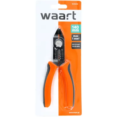 Szczypce tnące boczne , 140 mm , precyzyjne, 10-20AWG