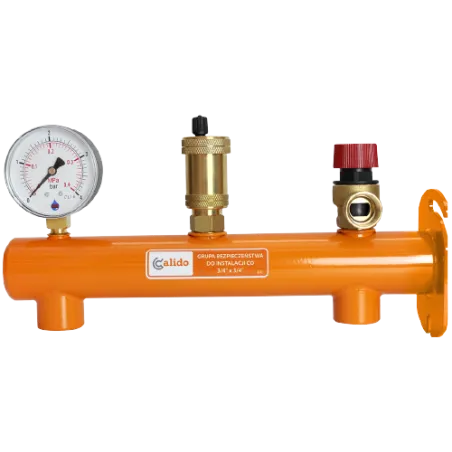 Grupa bezpieczeństwa do instalacji CO 1,5 BAR CALIDO