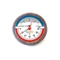 Termomanometr tylny 80 mm Calido szkło G1/2 ciśnienie do 4 bar Termomanometr tylny 80 mm Calido szkło G1/2 ciśnienie do 4 bar