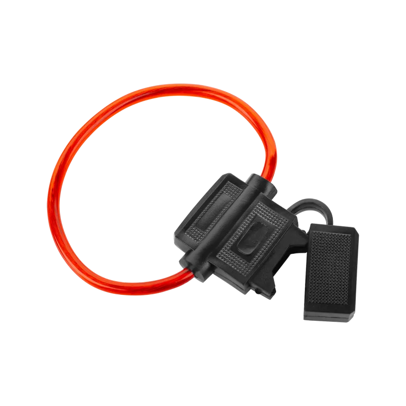 Gniazdo bezpiecznika nożowego (20mm) z przewodem 2,5mm DX