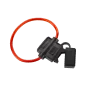 Gniazdo bezpiecznika nożowego (20mm) z przewodem 2,5mm DX Gniazdo bezpiecznika nożowego (20mm) z przewodem 2,5mm DX