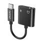 Adapter przejściówka USB typu C - Jack + USB typu C (ładowanie)