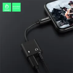 Adapter przejściówka USB typu C - Jack + USB typu C (ładowanie)