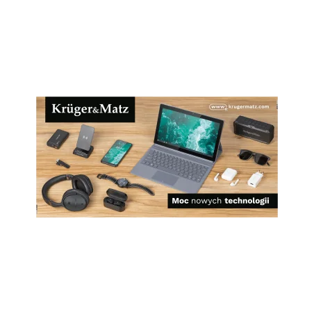 Baner Kruger&Matz - Moc nowych technologii (200 x 100 cm)