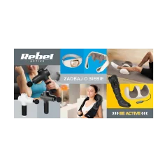 Baner Rebel Active - Masażery (200 x 100 cm)