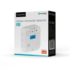 Czujnik czadu, tlenku węgla Kruger&Matz Connect S10 Tuya PN-EN50921