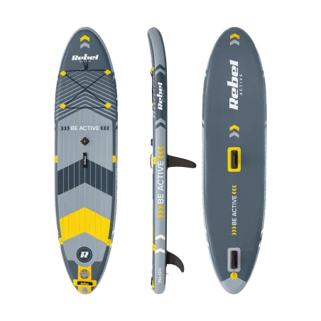 Deska REBEL ACTIVE SUP, windsurfing, pompowana, zestaw, 305x76x15