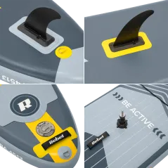 Deska REBEL ACTIVE SUP, windsurfing, pompowana, zestaw, 305x76x15