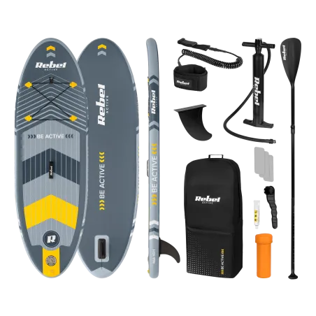 Deska SUP REBEL ACTIVE pompowana 244x76x10, zestaw