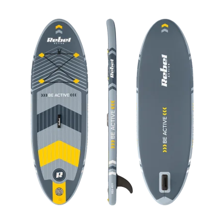 Deska SUP REBEL ACTIVE pompowana 244x76x10, zestaw