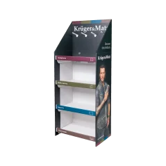 Ekspozytor tekturowy Kruger&Matz - opcja zakupu za 1 zł netto