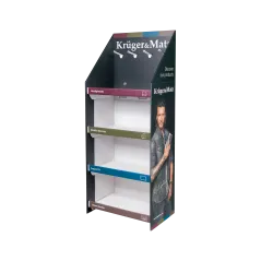 Ekspozytor tekturowy Kruger&Matz - opcja zakupu za 1 zł netto