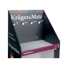 Ekspozytor tekturowy Kruger&Matz - opcja zakupu za 1 zł netto