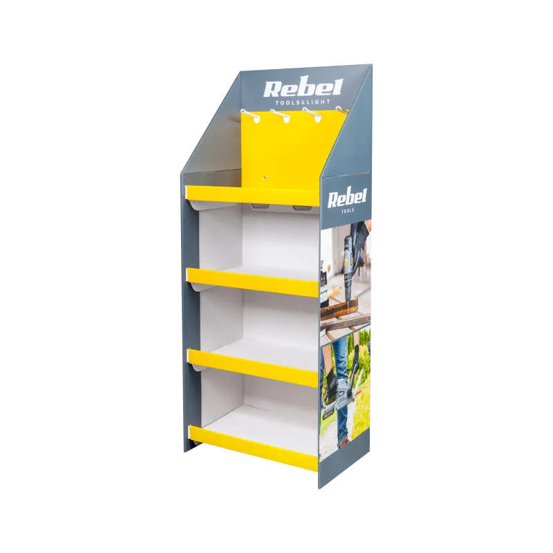 Ekspozytor tekturowy Rebel