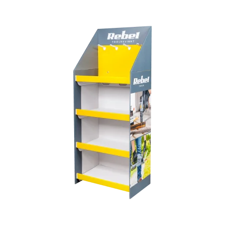 Ekspozytor tekturowy Rebel