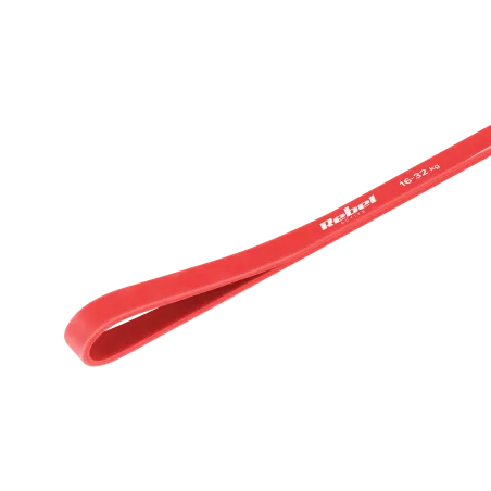 Guma do ćwiczeń TPE - Power Band PT-2, czerwona 6-14 kg REBEL ACTIVE