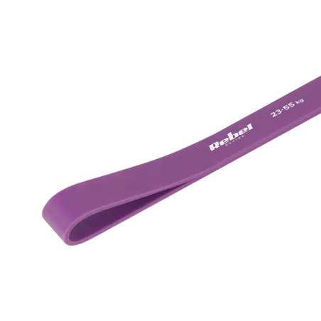 Guma do ćwiczeń TPE - Power Band PT-4, fioletowa 20-45 kg REBEL ACTIVE