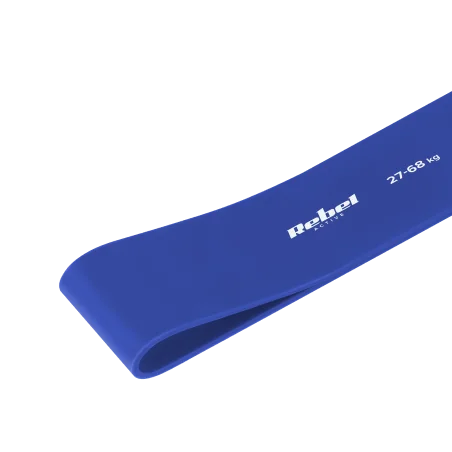 Guma do ćwiczeń TPE - Power Band PT-6, niebieska 27-68 kg REBEL ACTIVE