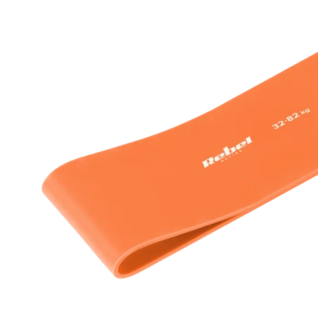 Guma do ćwiczeń TPE - Power Band PT-7, pomarańczowa 32-82 kg REBEL ACTIVE