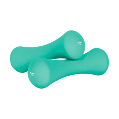 Hantelki żeliwne neoprenowe 2x3kg, REBEL ACTIVE