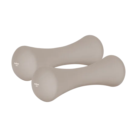 Hantelki żeliwne neoprenowe 2x4kg, REBEL ACTIVE