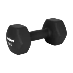 Hantelki żeliwne neoprenowe HEX 2x10kg, REBEL ACTIVE