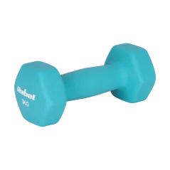 Hantelki żeliwne neoprenowe HEX 2x3kg, REBEL ACTIVE