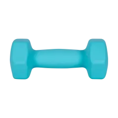 Hantelki żeliwne neoprenowe HEX 2x3kg, REBEL ACTIVE