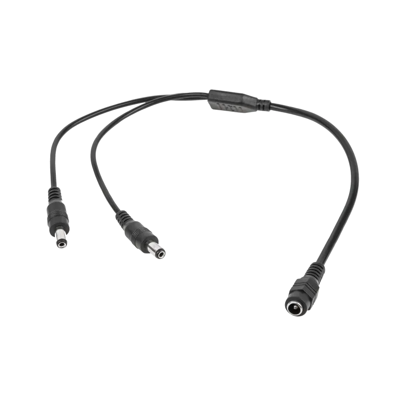 Kabel 1 x Gn.DC 2,1/5,5-2x wtyk DC 2,1/5,5 LX3323/2