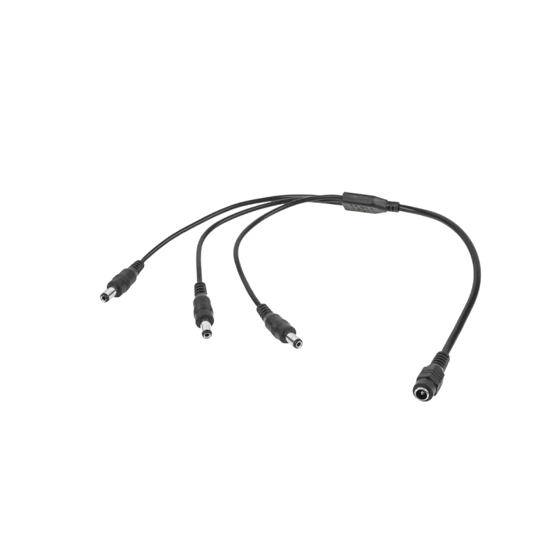 Kabel 1 x Gn.DC 2,1/5,5-3x wtyk DC 2,1/5,5 LX3323