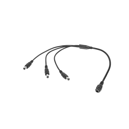 Kabel 1 x Gn.DC 2,1/5,5-3x wtyk DC 2,1/5,5 LX3323