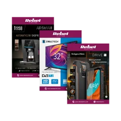 Komplet 3 plakatów Rebel Electro - Drive 10, Ekspres automatyczny, TV Cabletech